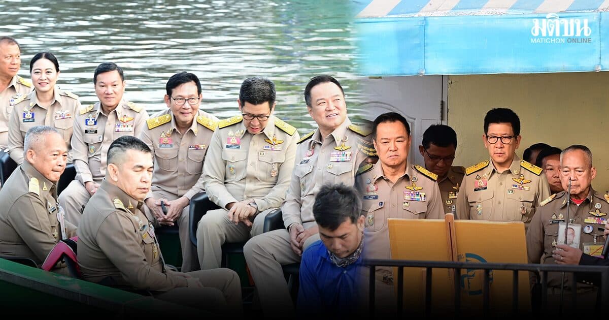 นายกฯ และเอกนิติ ติดตามโครงการพัฒนาคลองเกาะรัตนโกสินทร์-แสนแสบ พร้อมคณะราชเลขานุการฯ