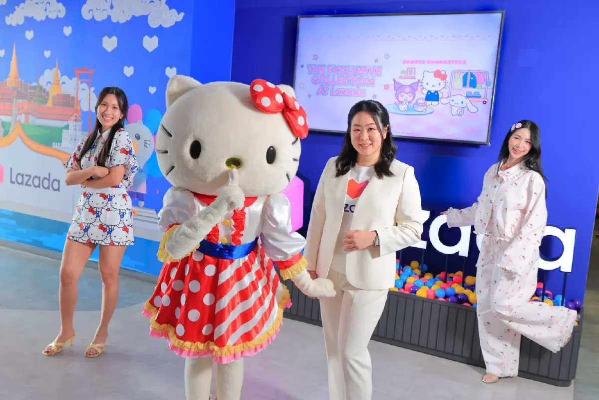 'ลาซาด้า' จับกระแส 'Character Marketing' ผนึก 'ซานริโอ' เติมสีสันอีคอมเมิร์ซ