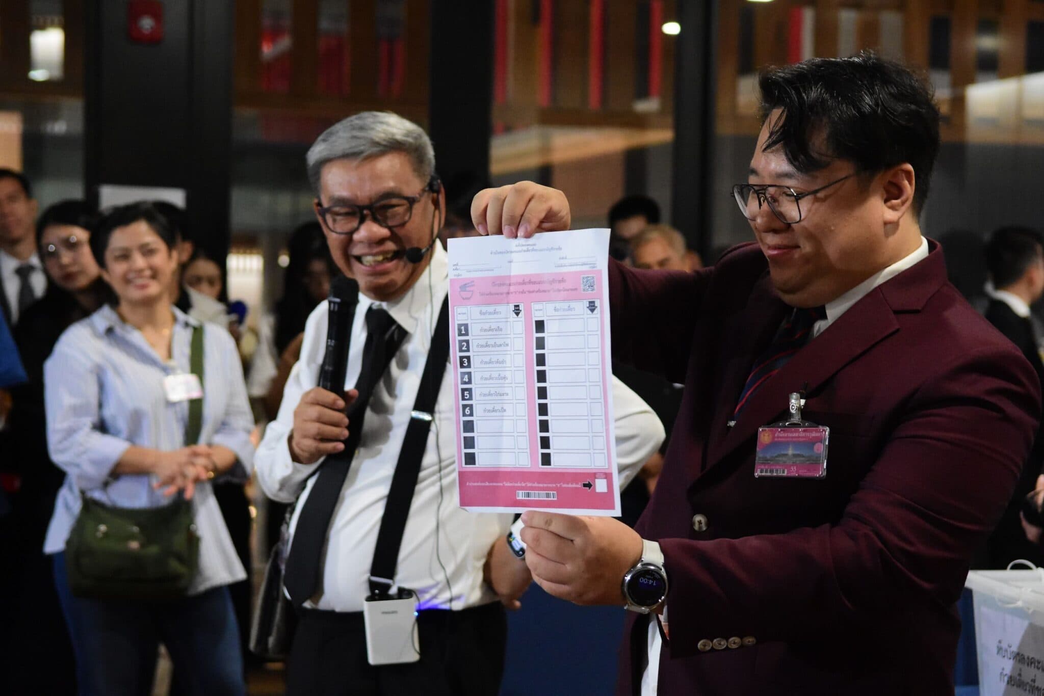 ผลทดสอบจำลองการเลือกตั้ง ใช้บัตรมีบาร์โค้ด สุดอึ้ง รู้หมดใครเลือกอะไร